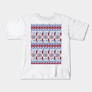 Beautiful Textile Pattern Design Kids T-Shirt